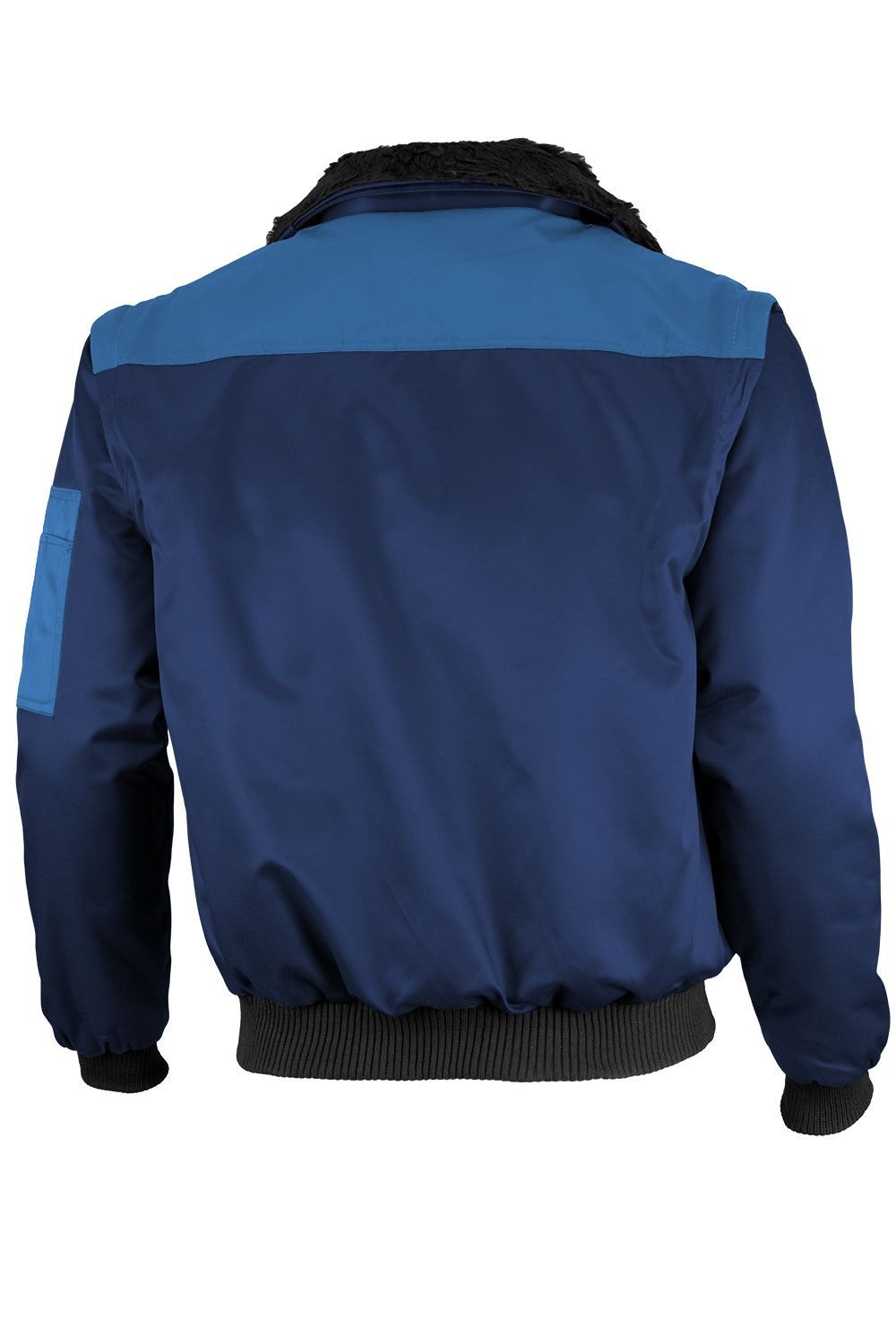 Qualitex Workwear Pilotenjacke modische 4-in-1 Arbeitsjacke aus Mischgewebe günstig online kaufen