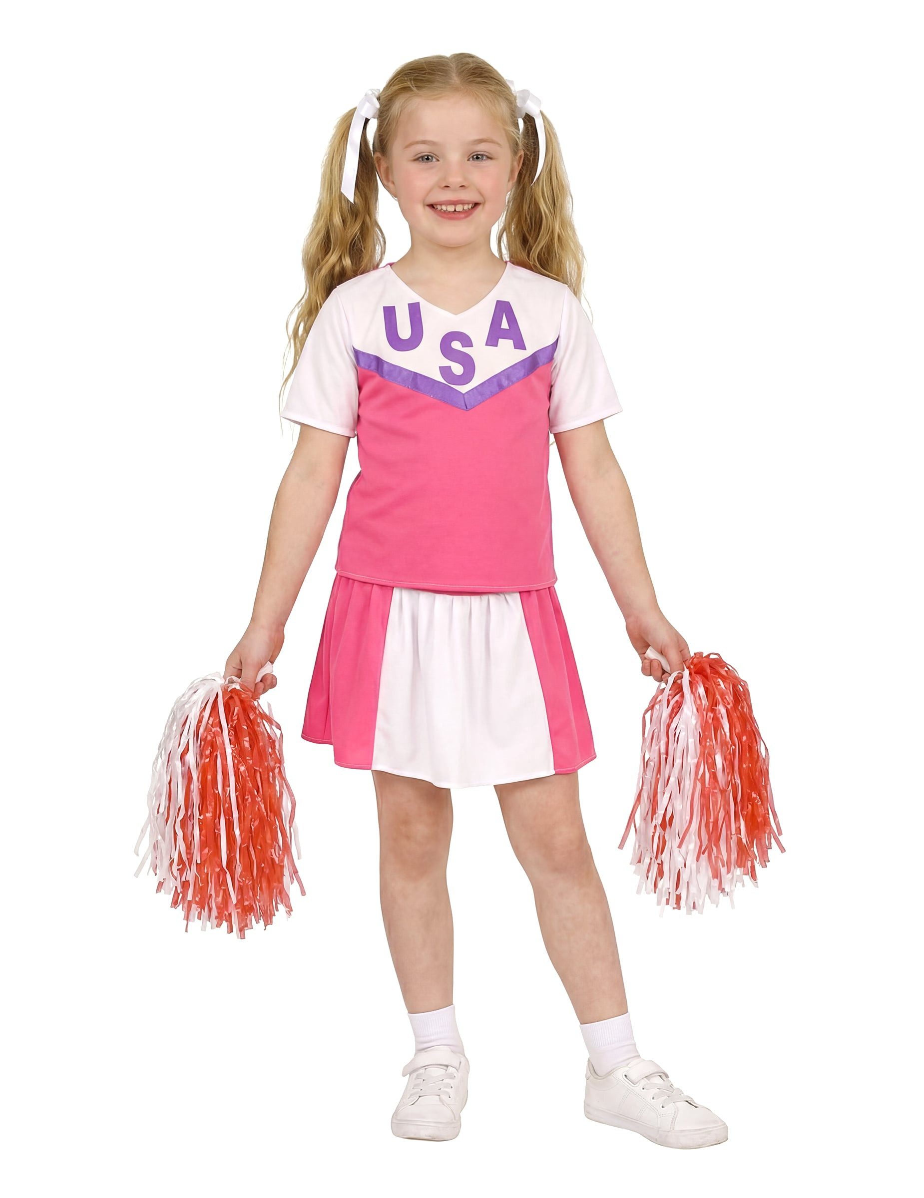 Widmann S.r.l. Kostüm Cheerleader-Mädchenkostüm