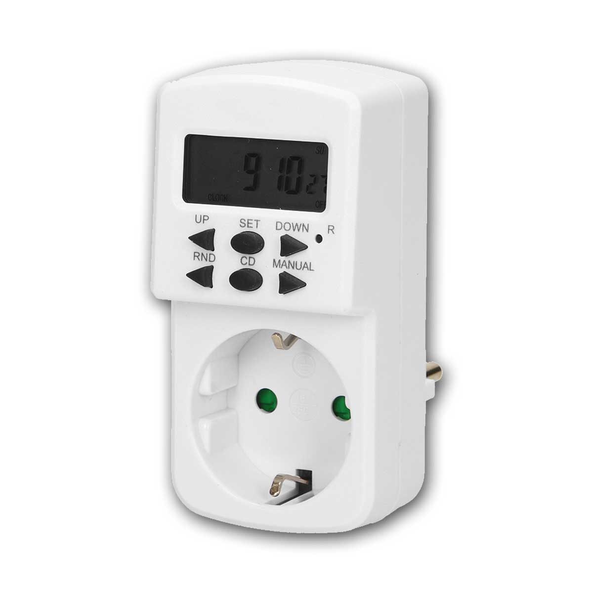 Zeitschaltuhr 24h TagesZeitschaltuhr Mini digital max 1800W/230V