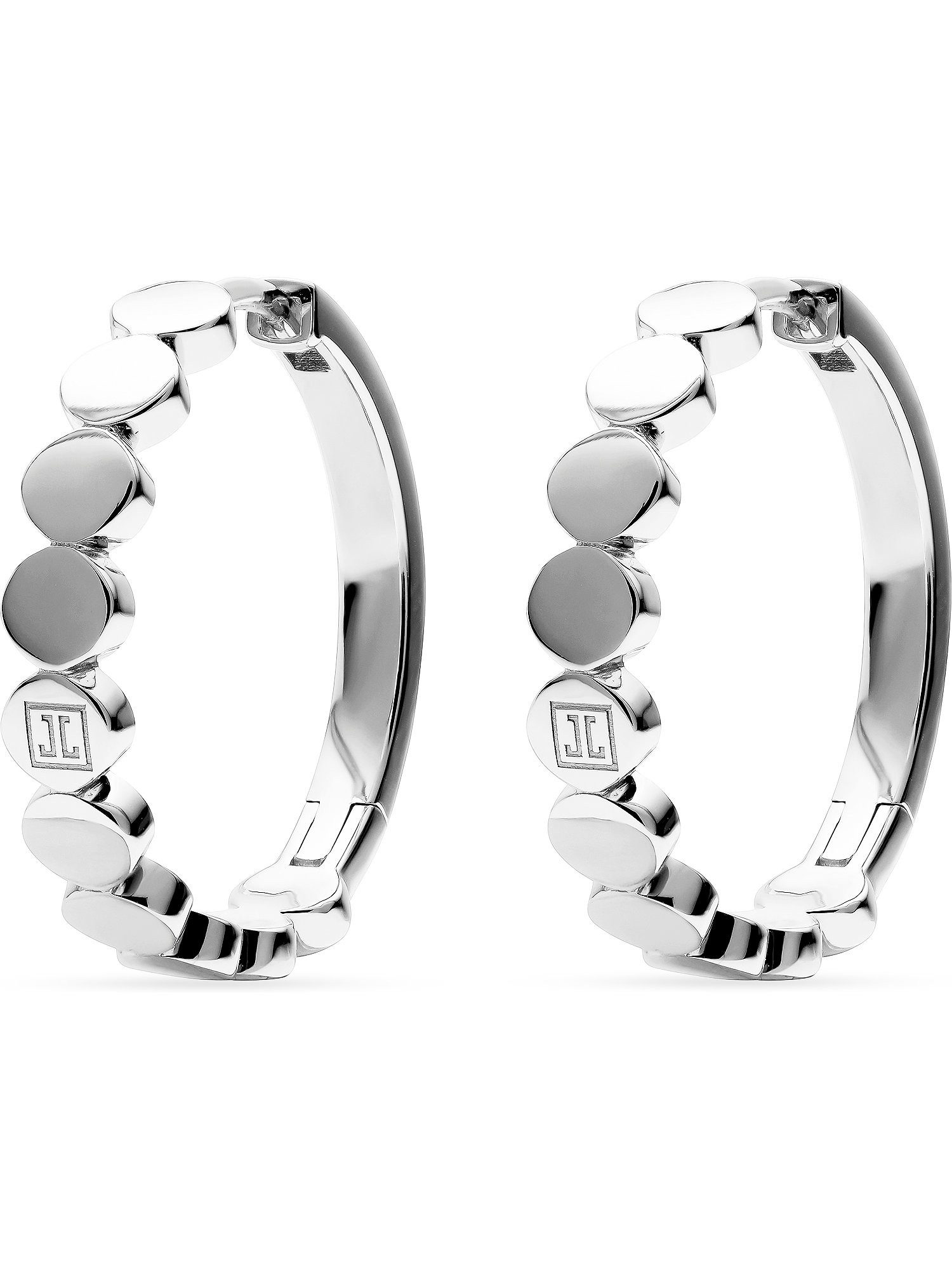 JETTE Paar Creolen JETTE Damen-Creolen 925er Silber, recycelt (Paar), HIT