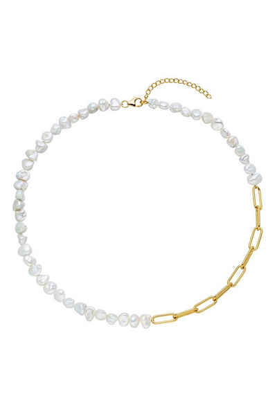 Firetti Perlenkette, Made in Germany - mit Süßwasserzuchtperle