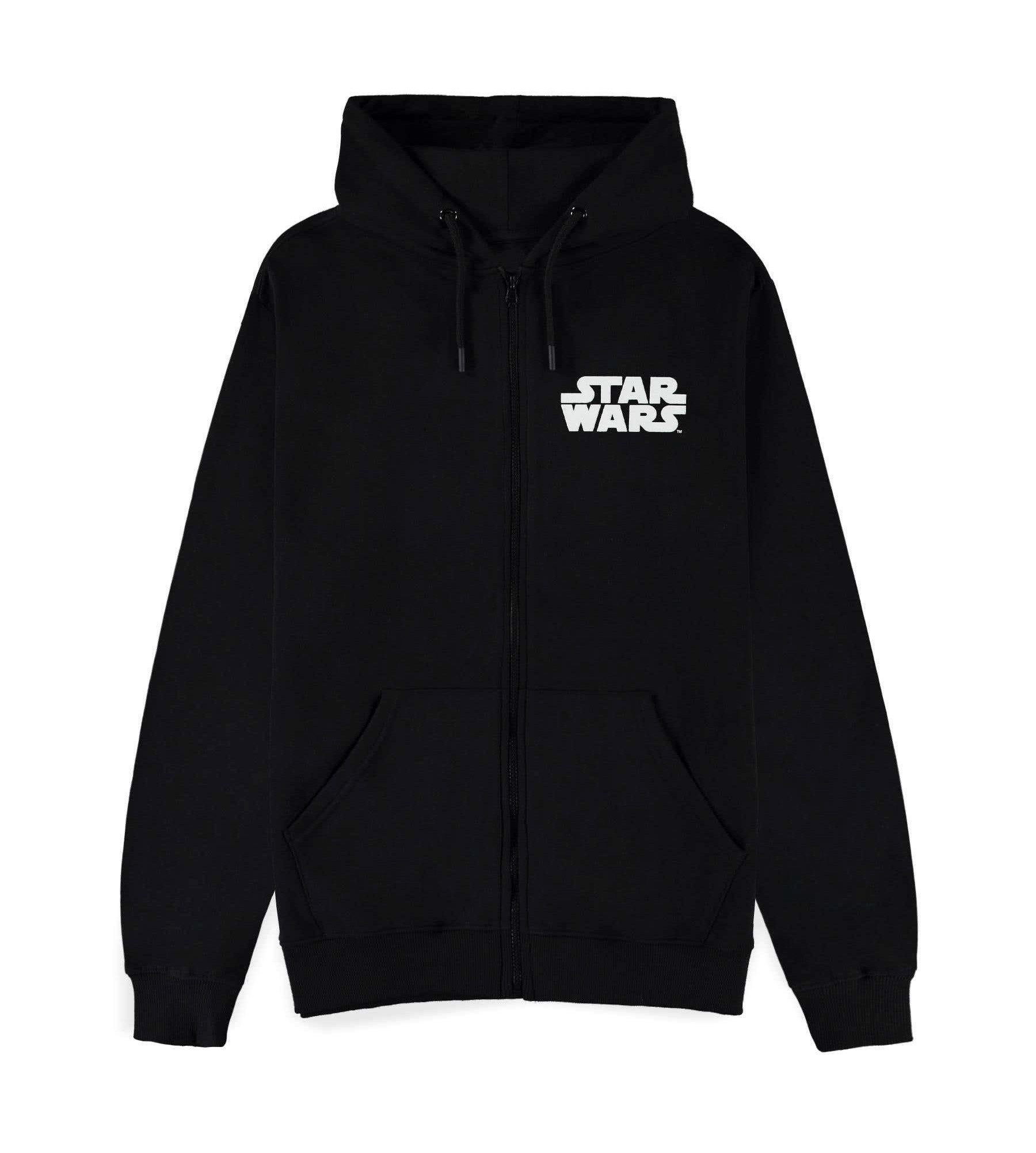 Star Wars Kapuzensweatshirt The Mandalorian Grogu Zip Hoodie Baby Yoda Das Kind