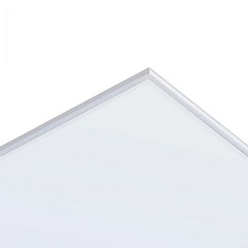 TEUTO Licht LED Deckenleuchte LED Panel 62cm, mit Philips-Bauteilen, 50 Watt, 5000K, Einlegeleuchte, LED fest integriert, Tageslichtweiß, LED Deckenleuchte