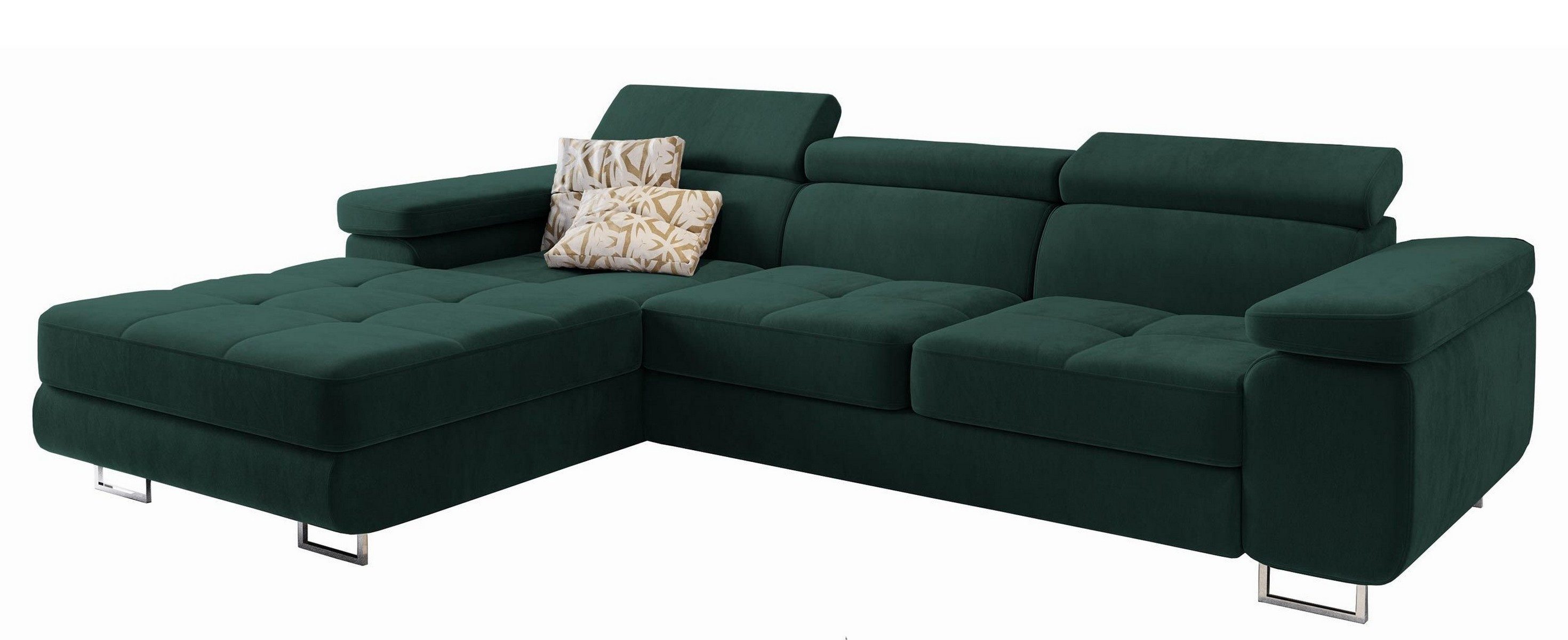 Masseno Ecksofa ELMA mit Schlaffunktion L-Form, günstig online kaufen