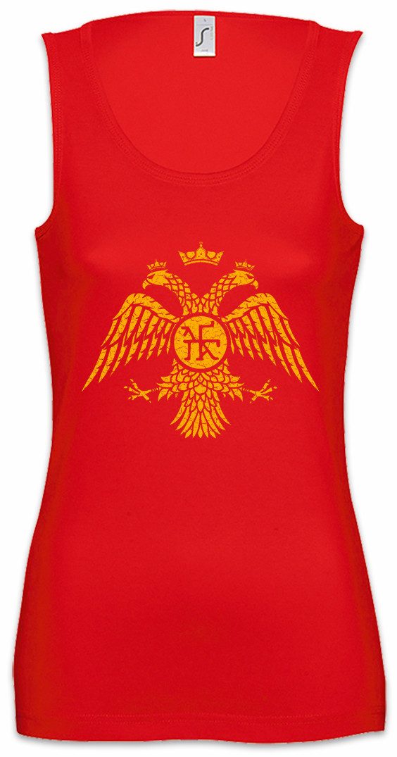 Urban Backwoods Tanktop Byzantium Eagle Flag II Ärmelloses Damen T-Shirt Rom Rome Roman Legion Reich Empire Julius Caesar