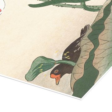 Posterlounge Poster Ohara Koson, Lotus, Japandi Malerei