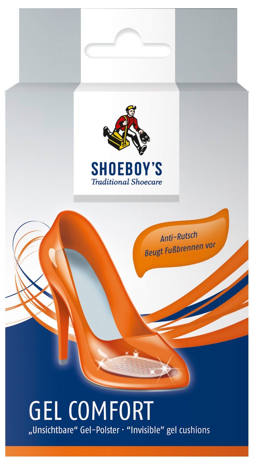 Shoeboys Gelpolster Gel Comfort - das dünne Gel Polster (1-tlg)