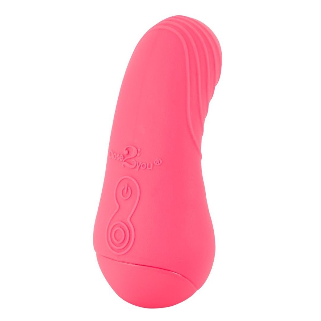 Close2you Vibrator Auflegevibrator "Corallino" mit extrem tiefgehenden Vibrationen, wasserdicht