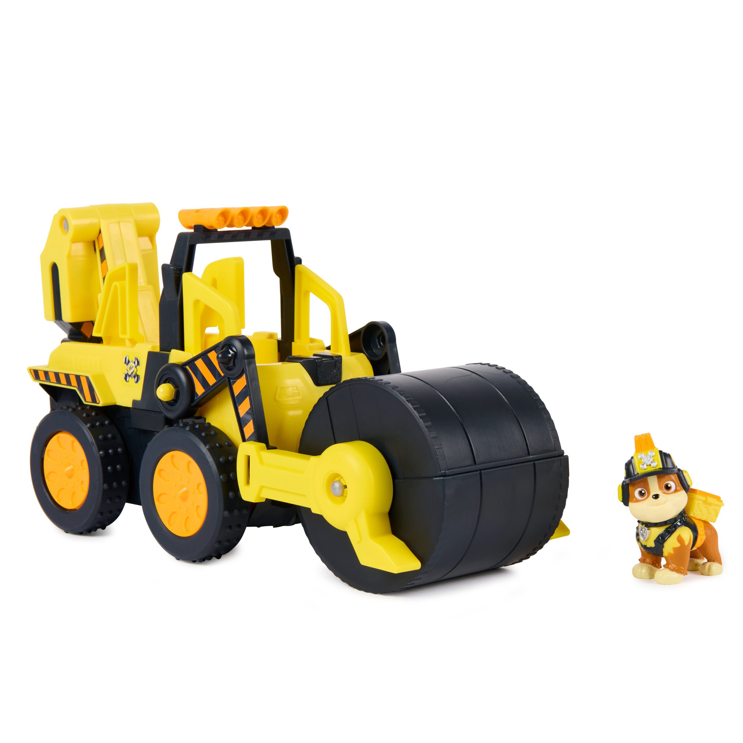 Spin Master Spielzeug-Auto Rubble & Crew Rubble Power Bulldozer - 2-in-1 Baustellenfahrzeug