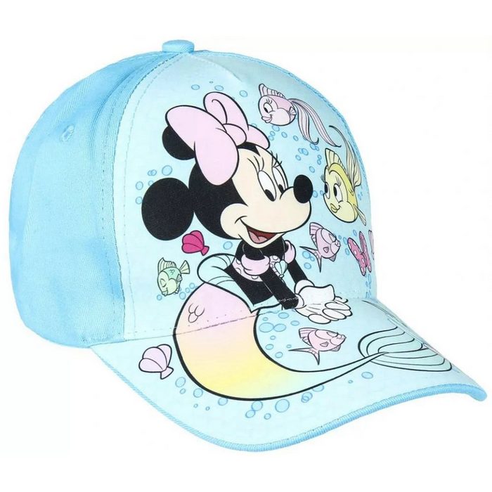 Disney Minnie Mouse Baseball Cap Minnie Maus Meerjungfrau Kinder Cappie Kappe GR. 51 zwei Motive zur Wahl