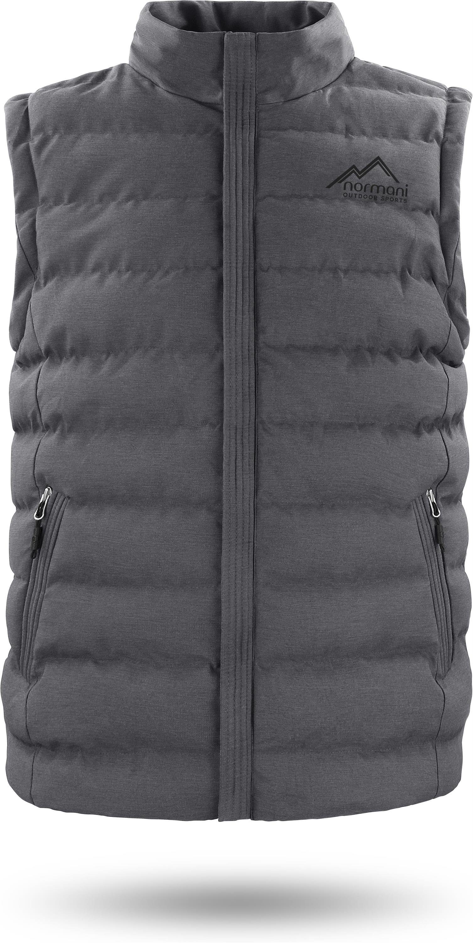 normani Steppweste Herren Winter-Steppweste Nanaimo Wattierte Winterweste - winddichter Bodywarmer Weste mit Kapuze