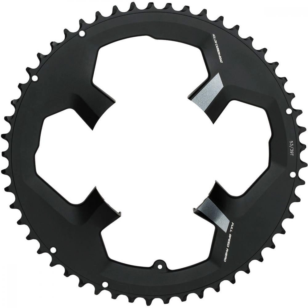 FSA Fahrradketten FSA Kettenblatt K-Force WE 4-Arm 110 mm x 52 T Schwarz - Ultraleicht &