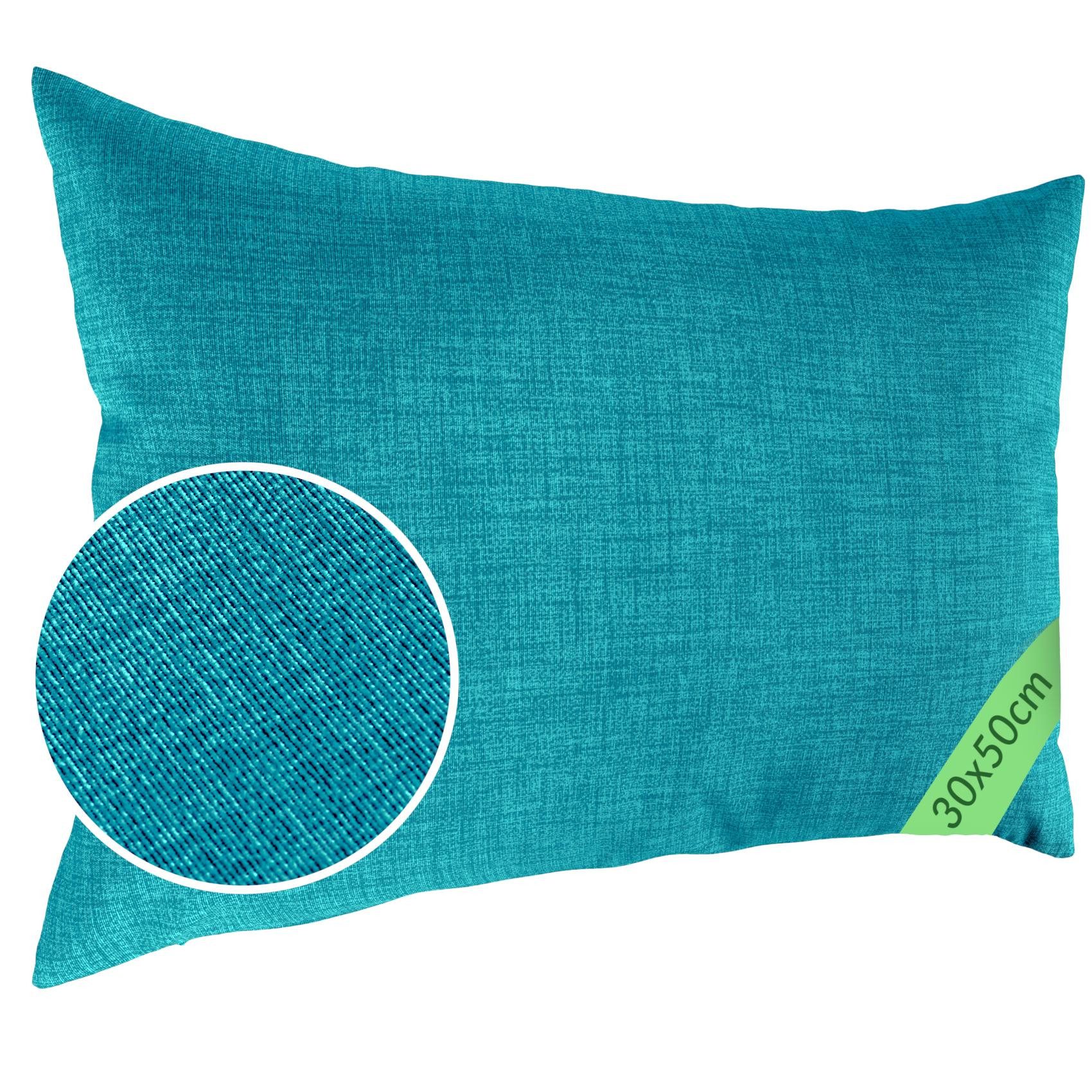 ANRO Dekokissen MrJack Kissenbezug Leinenoptik Deko Kissen Uni, Sofakissen günstig online kaufen