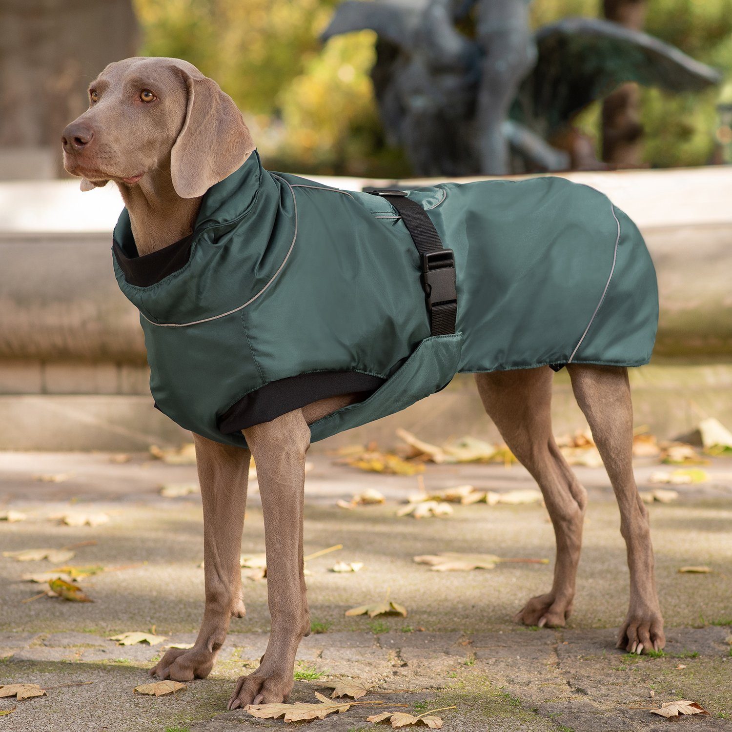 tierlando® Для собакjacke Для собакjacke AMY Для собакparka Для собакmantel Anti-Haar Wetterfest Große Для собак, Anti-Haar, Reflektorstreifen, Bauchschutz, stufenlos verstellbar