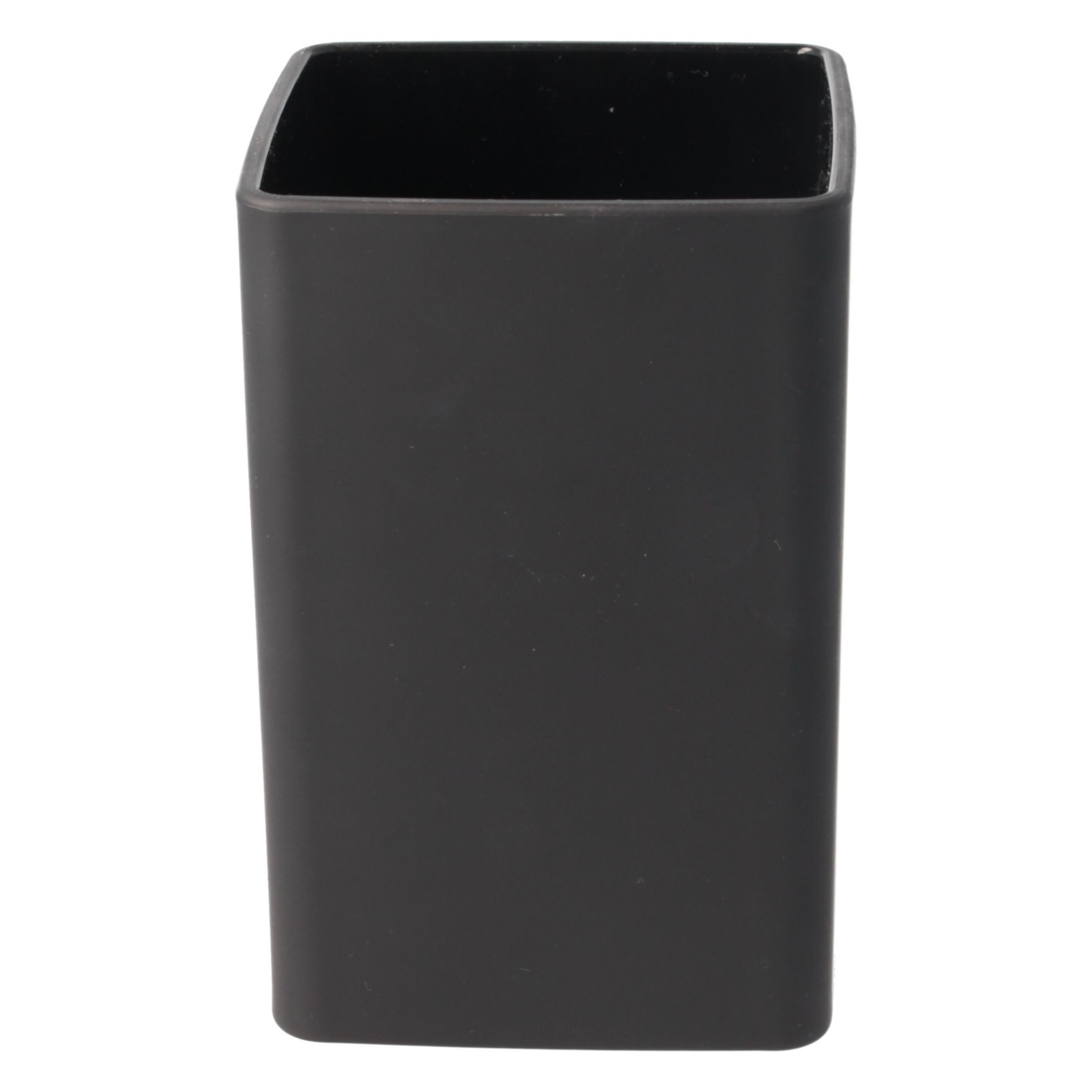 PARSA Beauty Zahnputzbecher PARSA Beauty ESSENTIAL Zahnputzbecher schwarz Badezimmer Becher