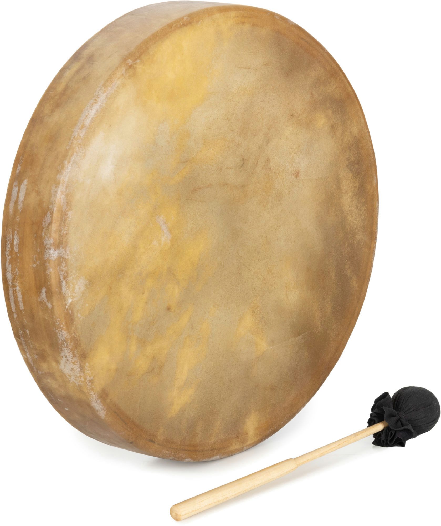 Classic Cantabile Handtrommel Schamanentrommel mit Pferdefell bespannt - Handtrommel 18",ink. Schlägel, 2-St., Set, Kraftvolle, energetische Wirkung