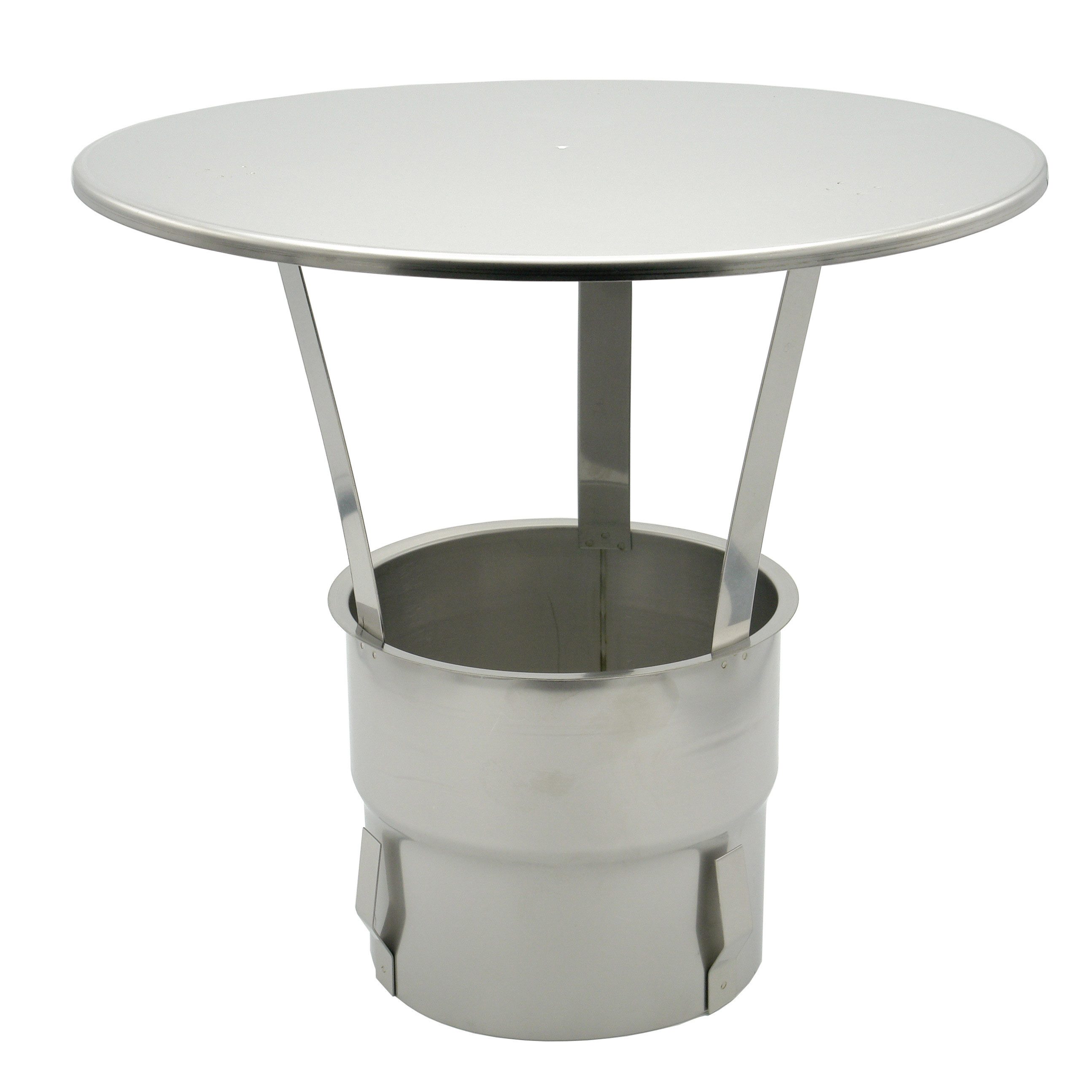 H&M Germany Schornstein-Regenhaube Regenhaube mit Einschub 120mm