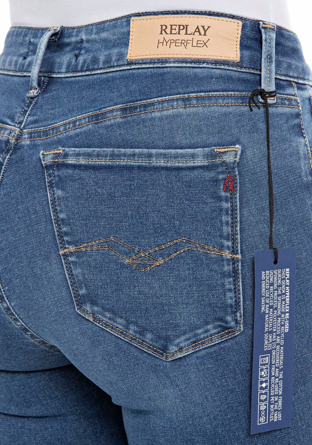 Replay blue Skinny-fit-Jeans Luzien medium