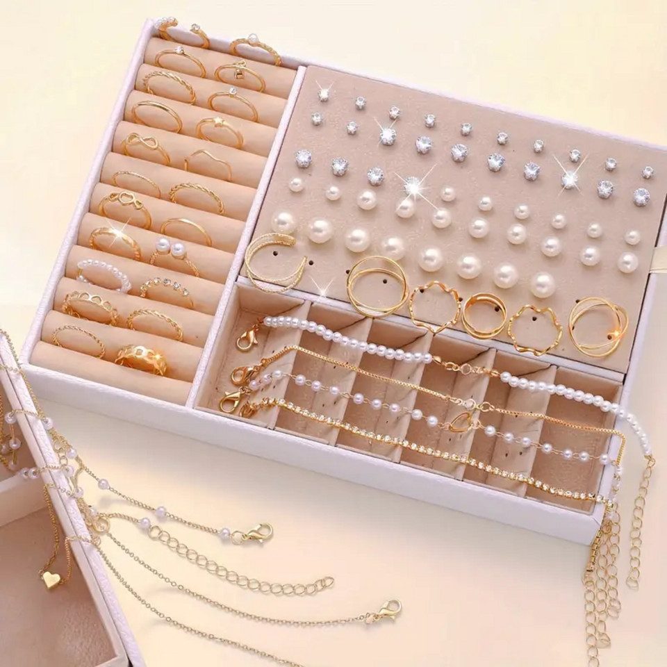 ILOKEN Schmuckset 83 tlg. Ohrringe Ketten günstig online kaufen