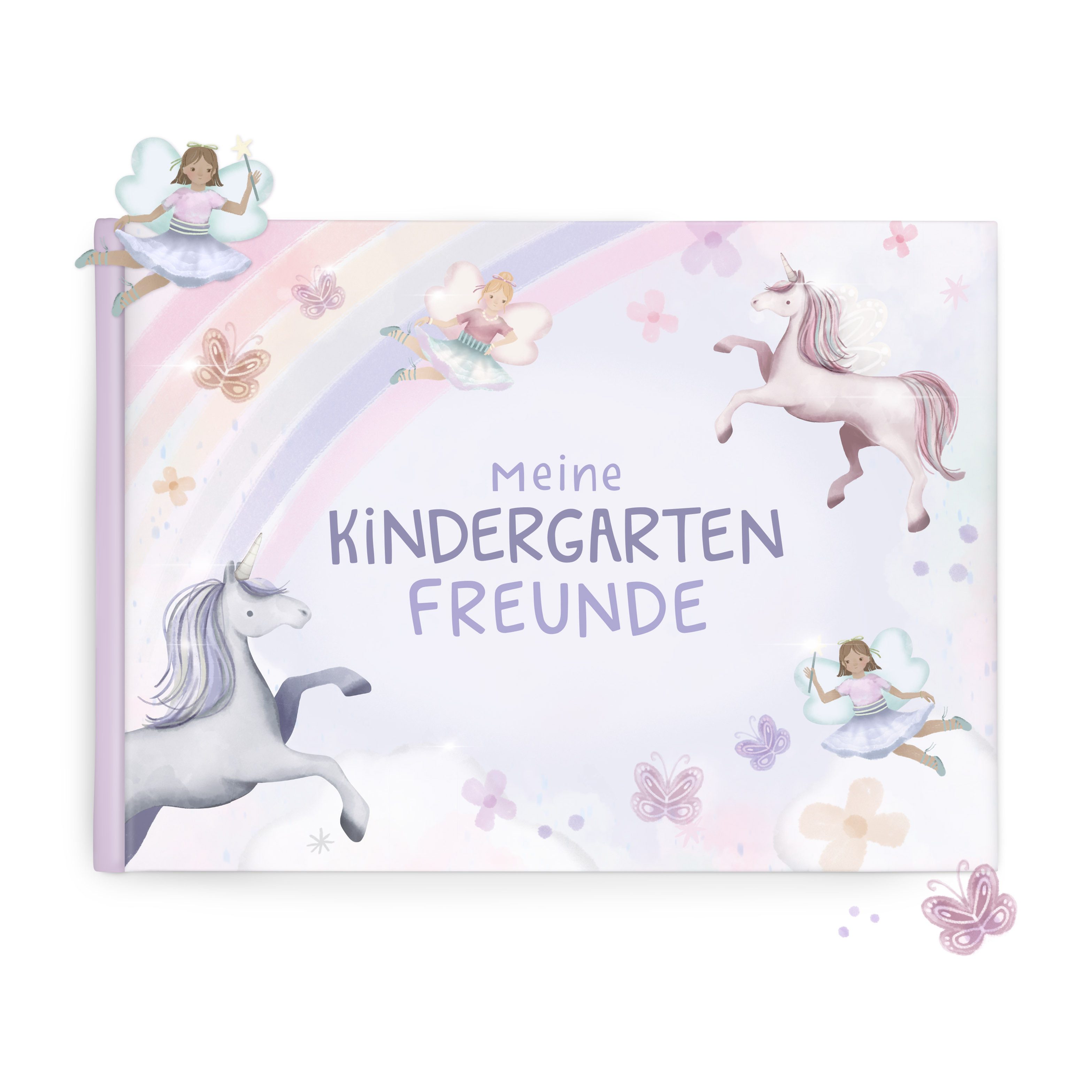 mintkind Freundebuch Freundebuch Kindergarten - Erinnerungsbuch 96 Seiten