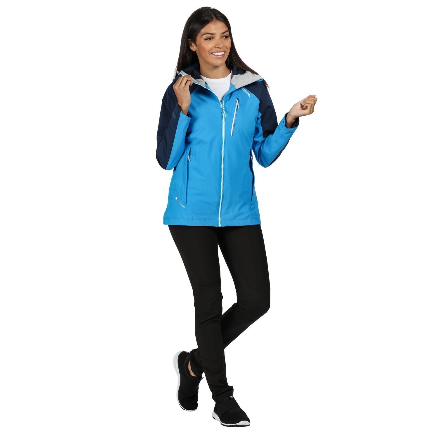 Regatta Funktionsjacke »Regatta Softshelljacke Damen mit Kapuze Birchdale«