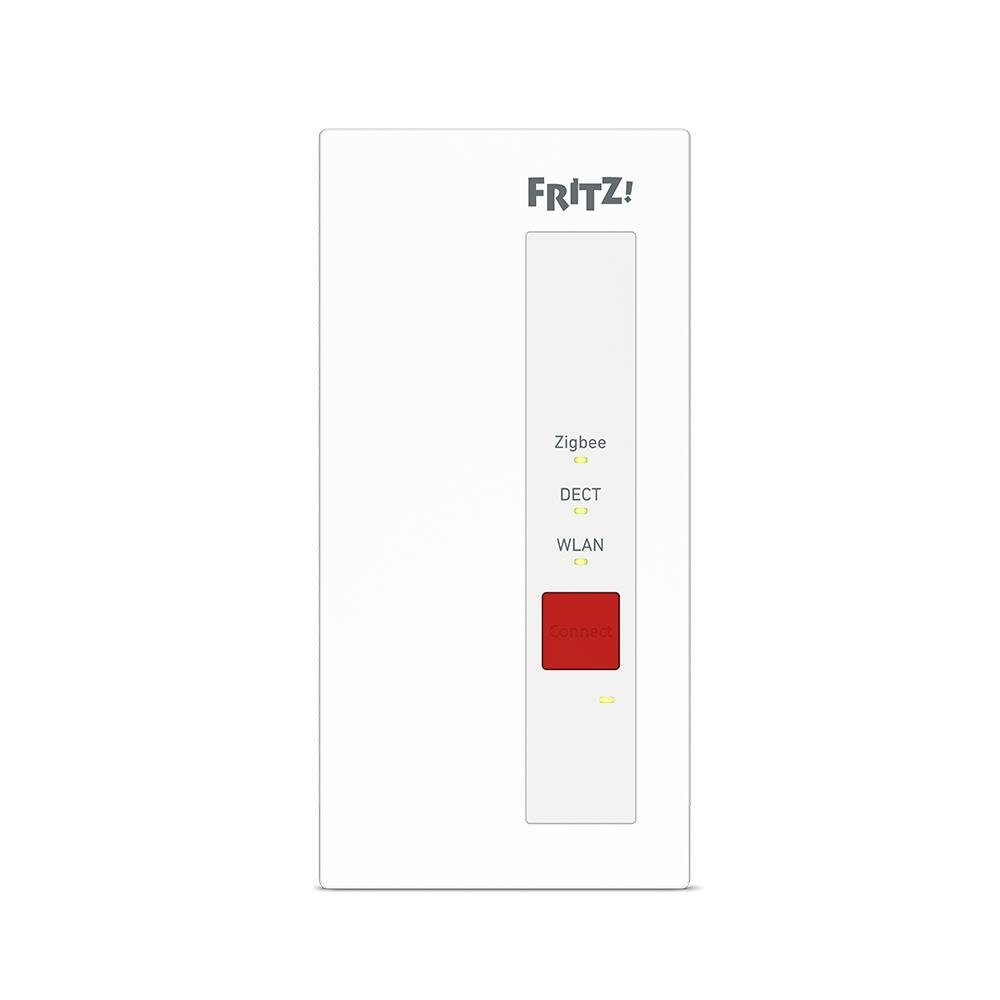 Fritz! FRITZ!Smart Gateway Smart-Home-Station, für Zigbee 3.0 + DECT-ULE LED-Lampen, Steuerung durch FRITZ!App/Fon