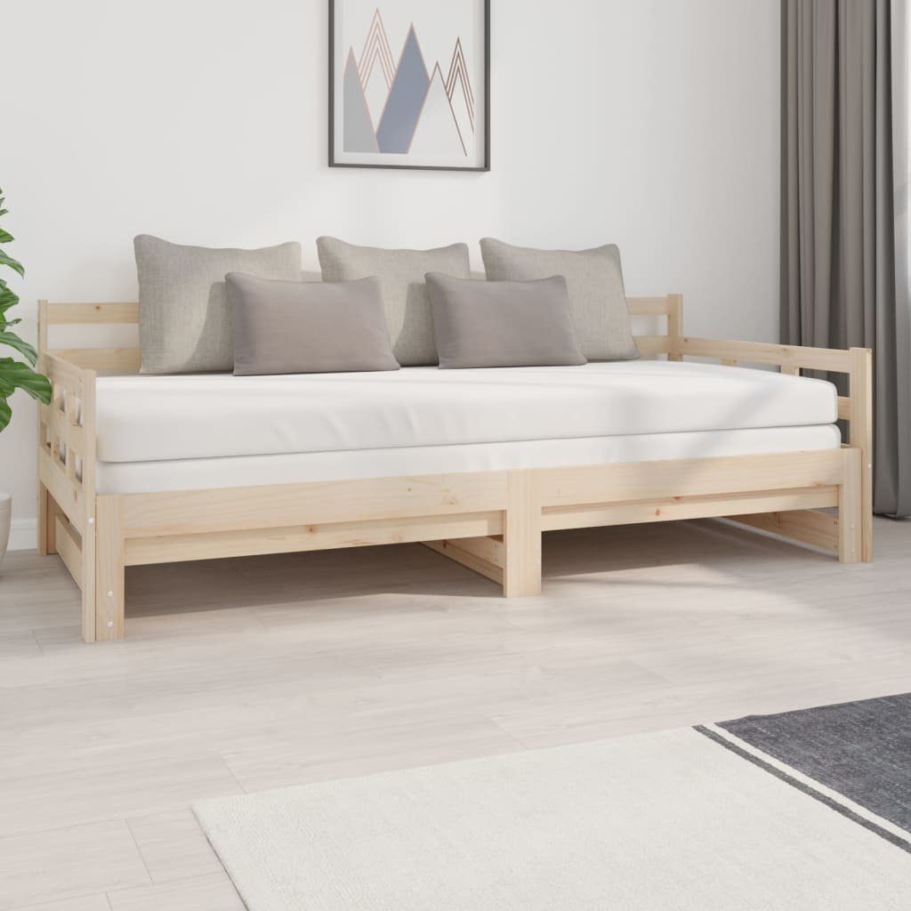 Lattenrost, »Tagesbett Ausziehbar Massivholz Kiefer 2x(90x200) cm«, vidaXL  online kaufen | OTTO