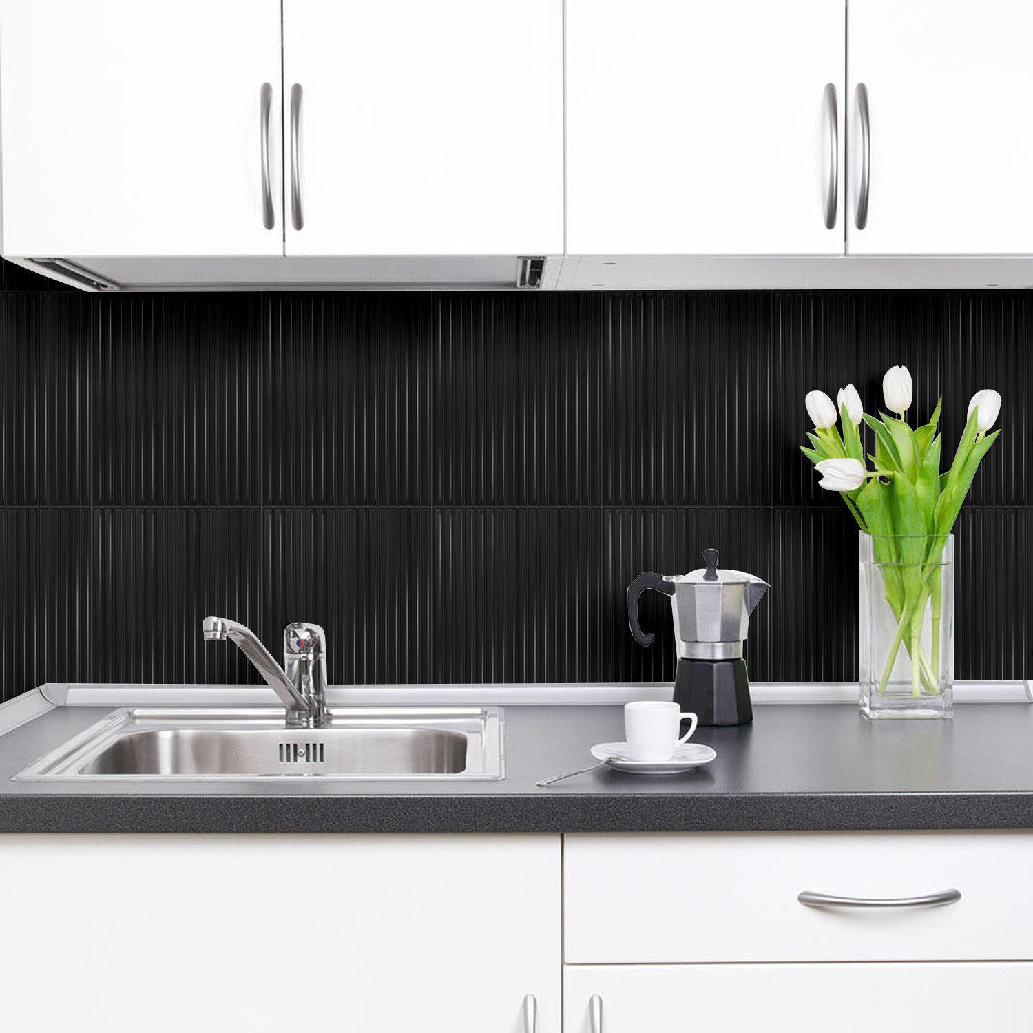 Coonoor Küchenrückwand Fliesenaufkleber Folie selbstklebend für Küche und B günstig online kaufen