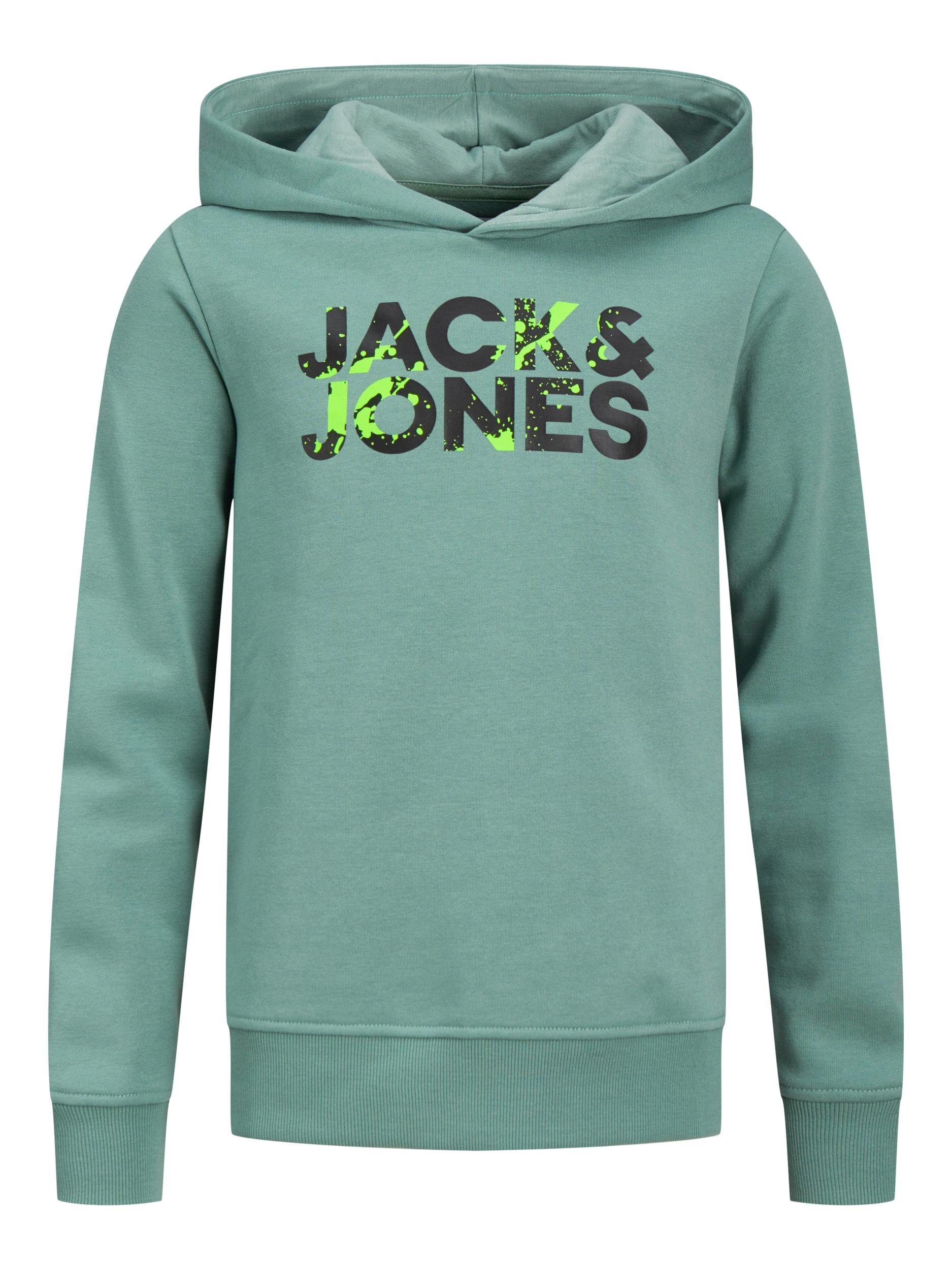 Jack & Jones Junior Sweatshirt JJCOMMERCIAL SWEAT HOOD SMU JNR trellis
