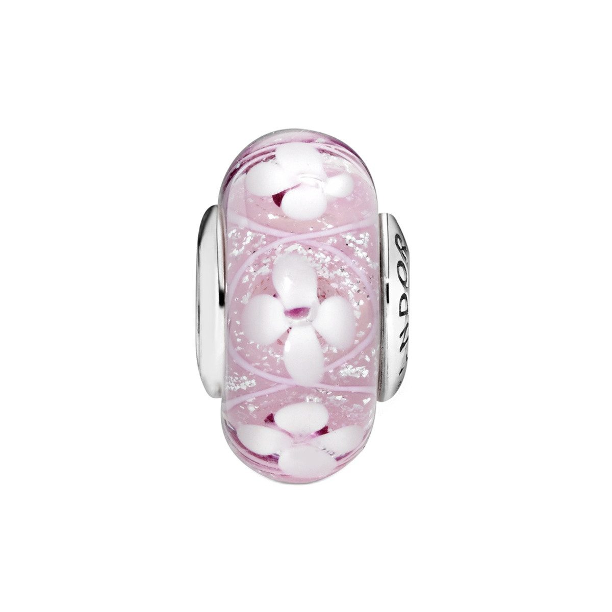 Pandora Bead Moments Rosafarbene Blumenwiese