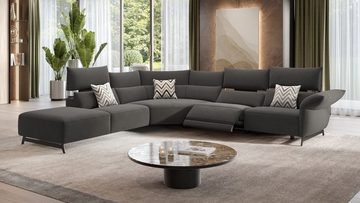 Sofanella Wohnlandschaft Wohnlandschaft CUNEO Stoffsofa Sofagarnitur Couch