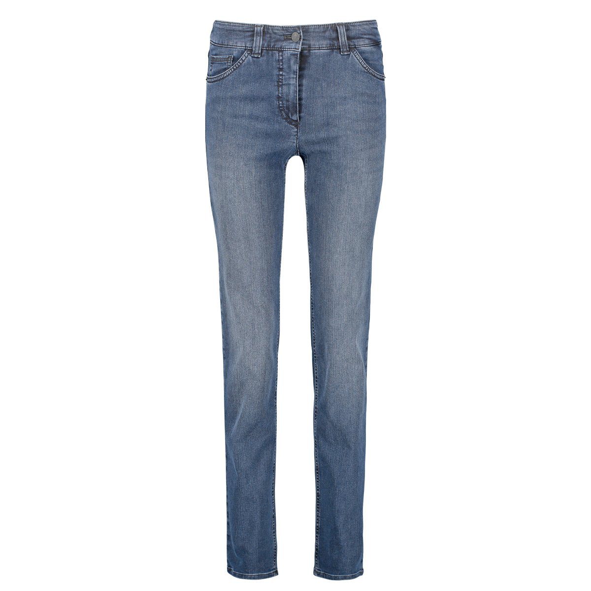 GERRY WEBER 5-Pocket-Jeans Best4ME Perfect Fit Organic Cotton (92151-67953) von Gerry Weber black blue mit use