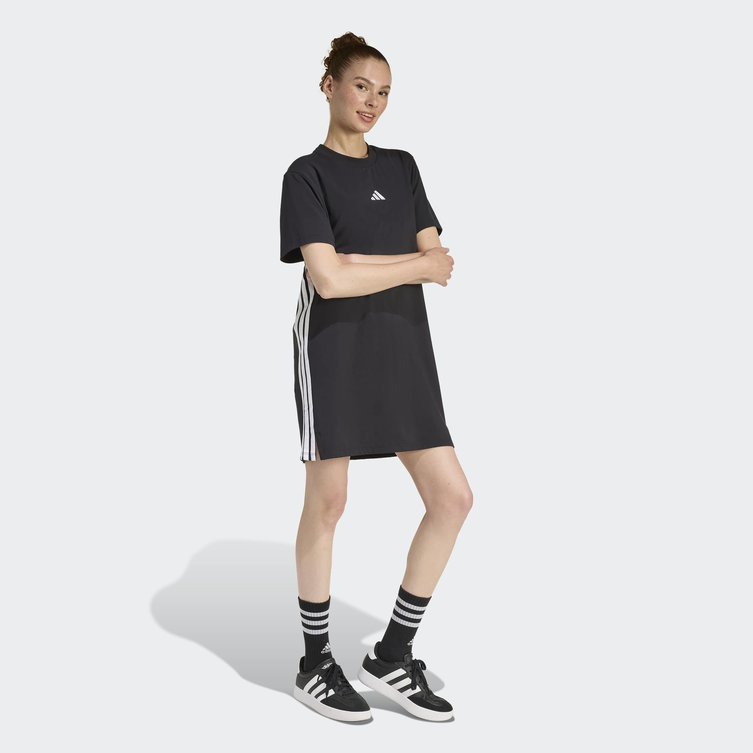 adidas Sportswear Shirtkleid W 3S T DRE (1-tlg)