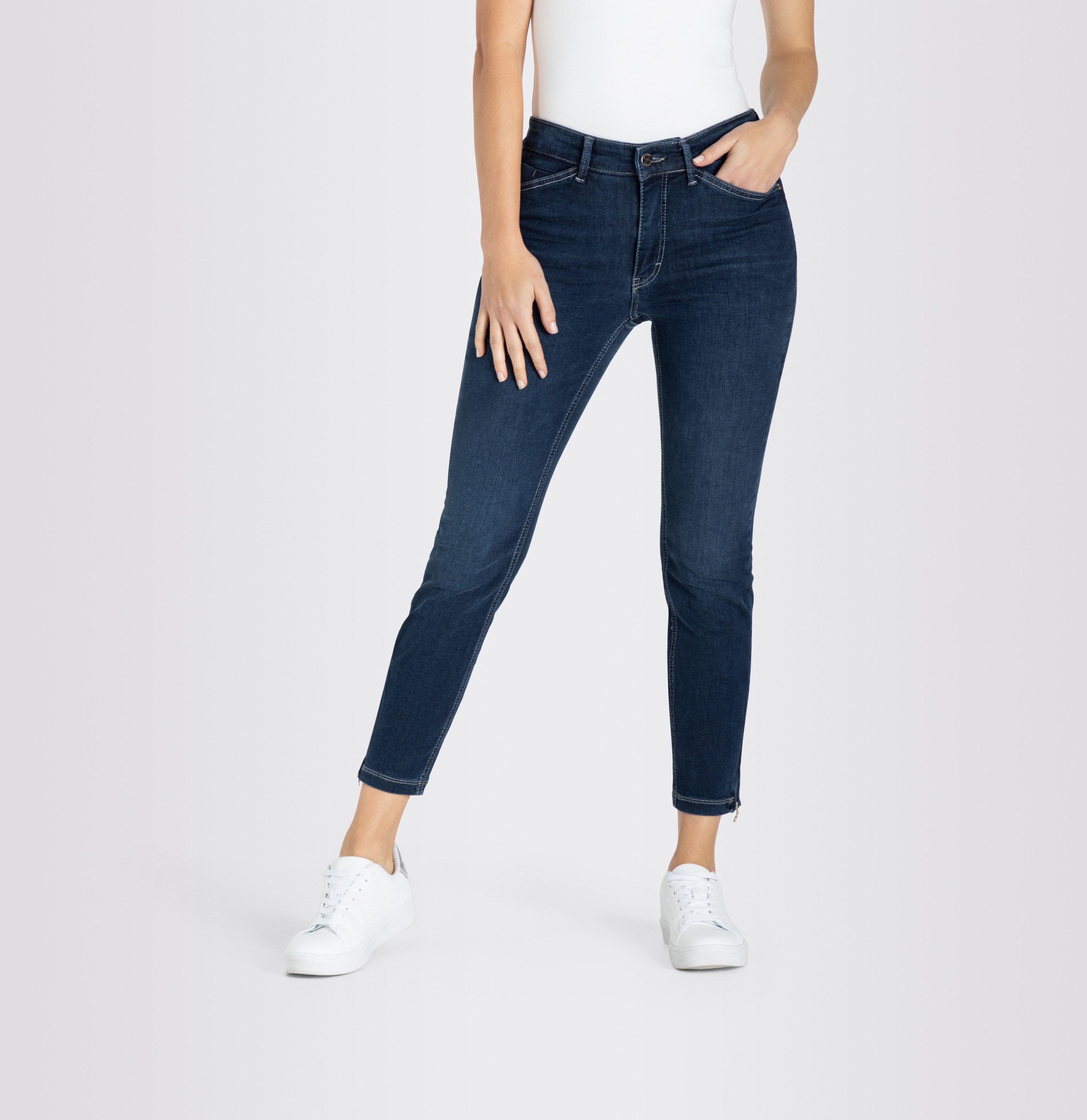MAC 7/8-Jeans Dream Chic verkürzte Form mit Reißverschluss