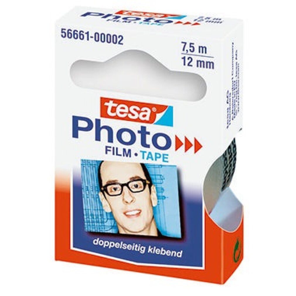 tesa Klebeband Foto-Film 7,5mx12mm 56661-2 günstig online kaufen