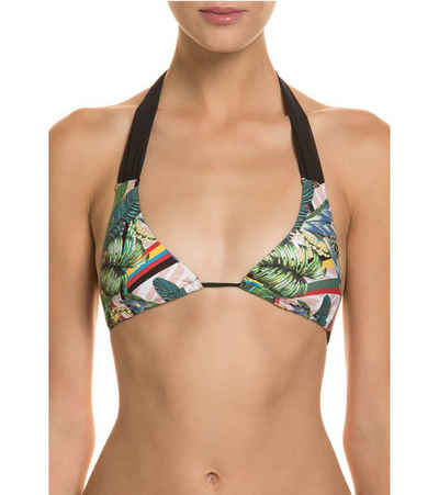 Guess Bügel-BH »GUESS Beach-Bandeau-Bikini süßes Damen Triangle-BH mit floralen Muster-Details Unterwäsche Bunt«