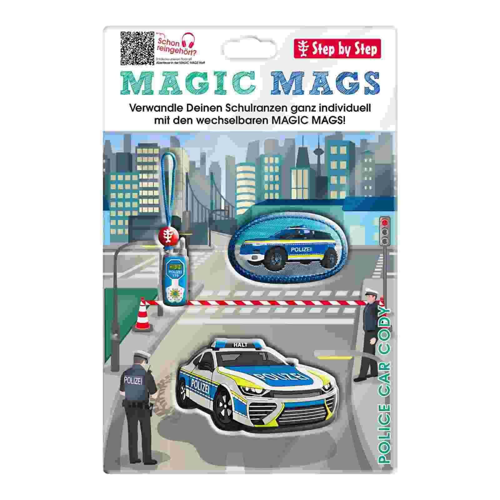 Step by Step Schulranzen Step by Step MAGIC MAGS "Police Car Cody"