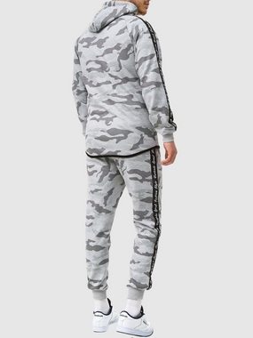 John Kayna Jogginganzug Herren Jogginganzug Camouflage Sportanzug Trainingsanzug Sportbekleidu (Sportanzug Jogger Trainingsanzug), Fitness Freizeit Casual