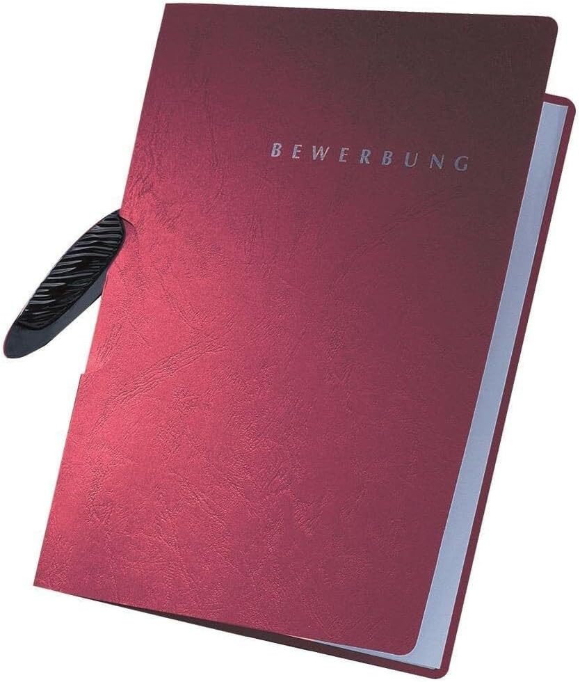 PAGNA Bewerbungsmappe Pagna Bewerbungsmappe Swing Basic 2-teilig rot, 22004-01