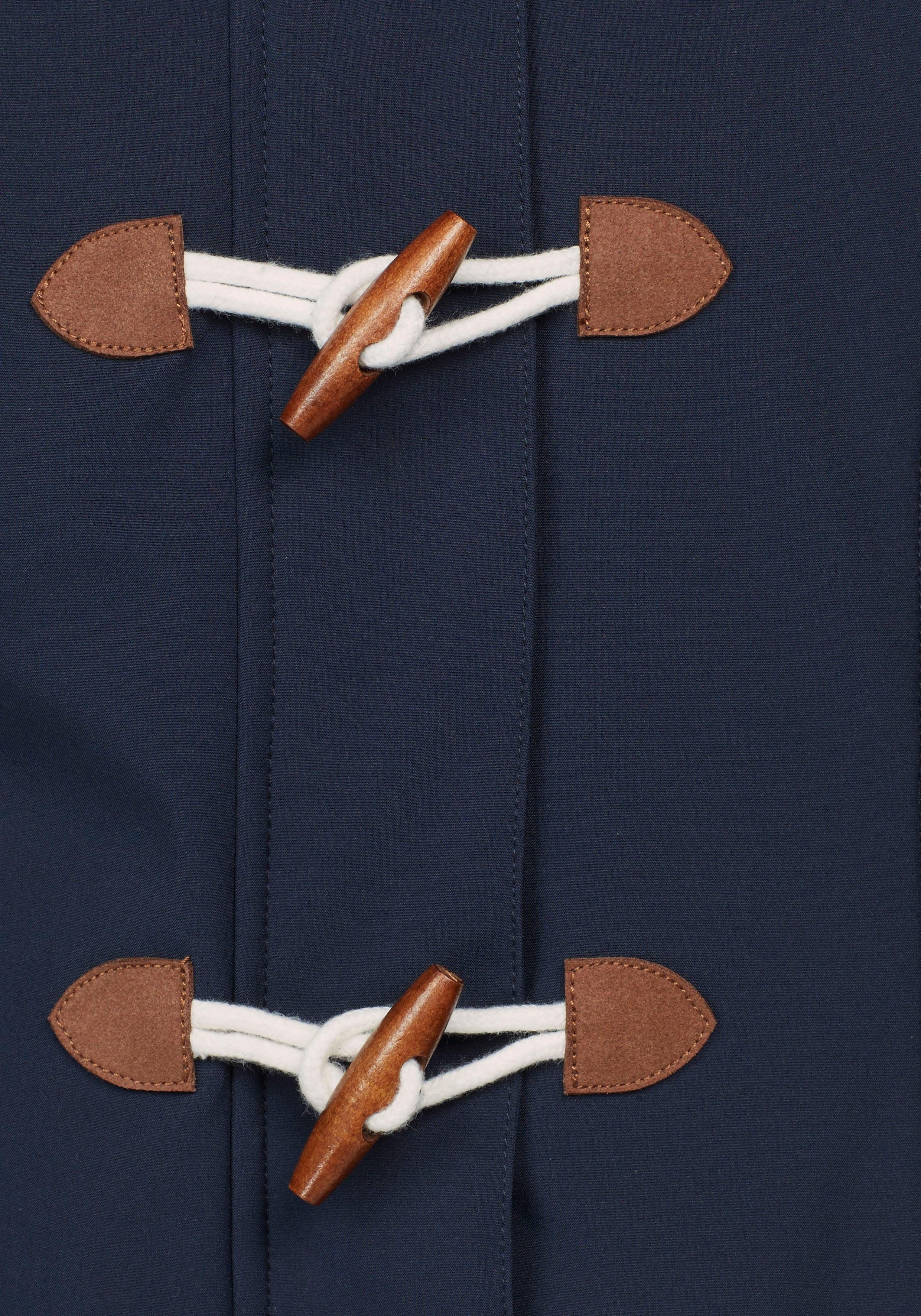 KangaROOS Softshelljacke figurbetonte Passform, normaler Schnitt, mit abnehmbarer Kapuze