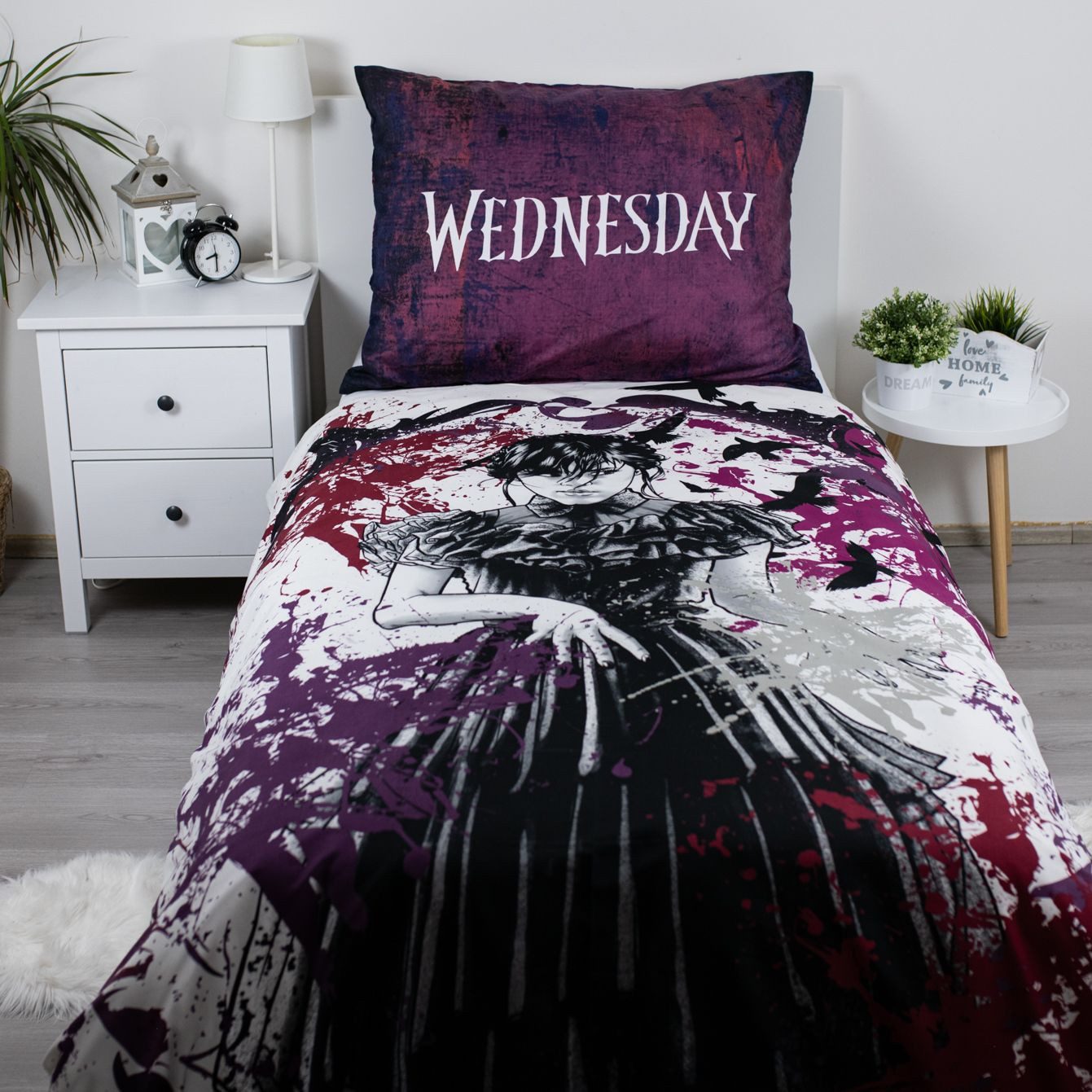 Wednesday Bettwäsche Adams Wednesday Mikrofaser Bettwäsche günstig online kaufen