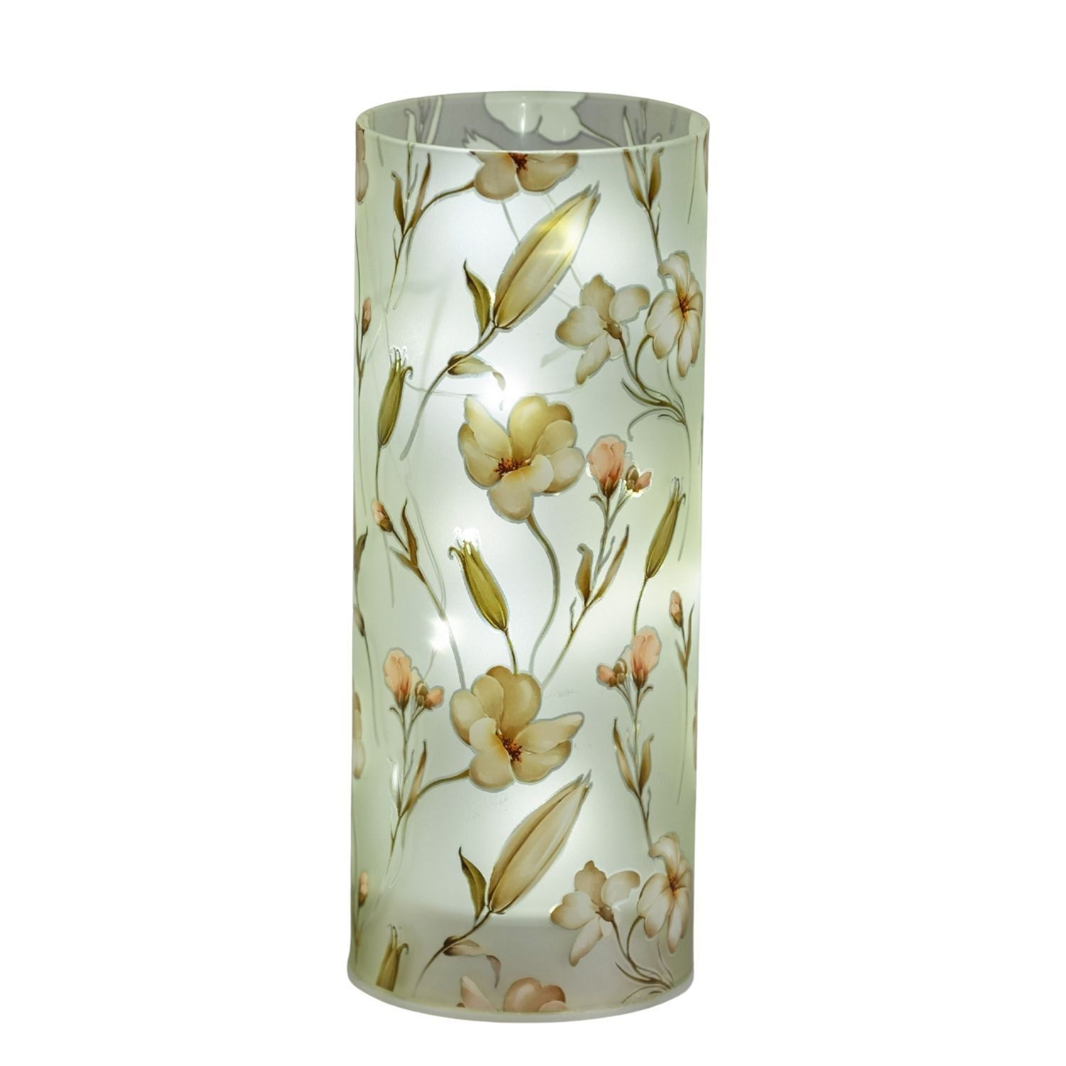 formano Nachttischlampe Blütentraum, mit Timerfunktion, transparent, Motiv: Blumen