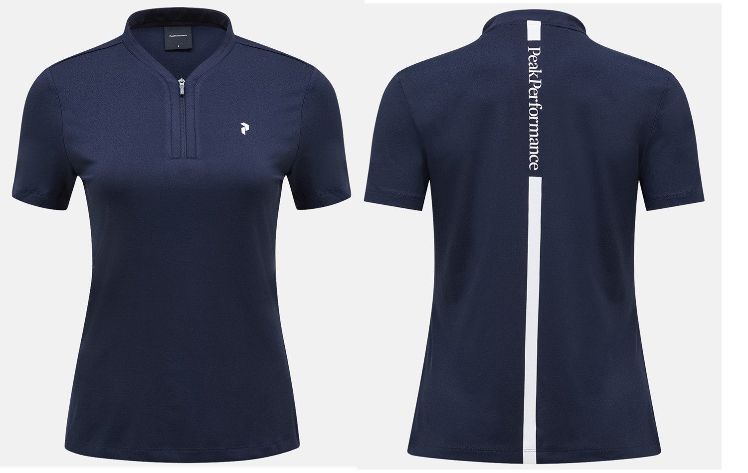 Peak Performance Poloshirt Peak Performance Turf ZIP SS Top Polo Damen Polo Shirt G79496040