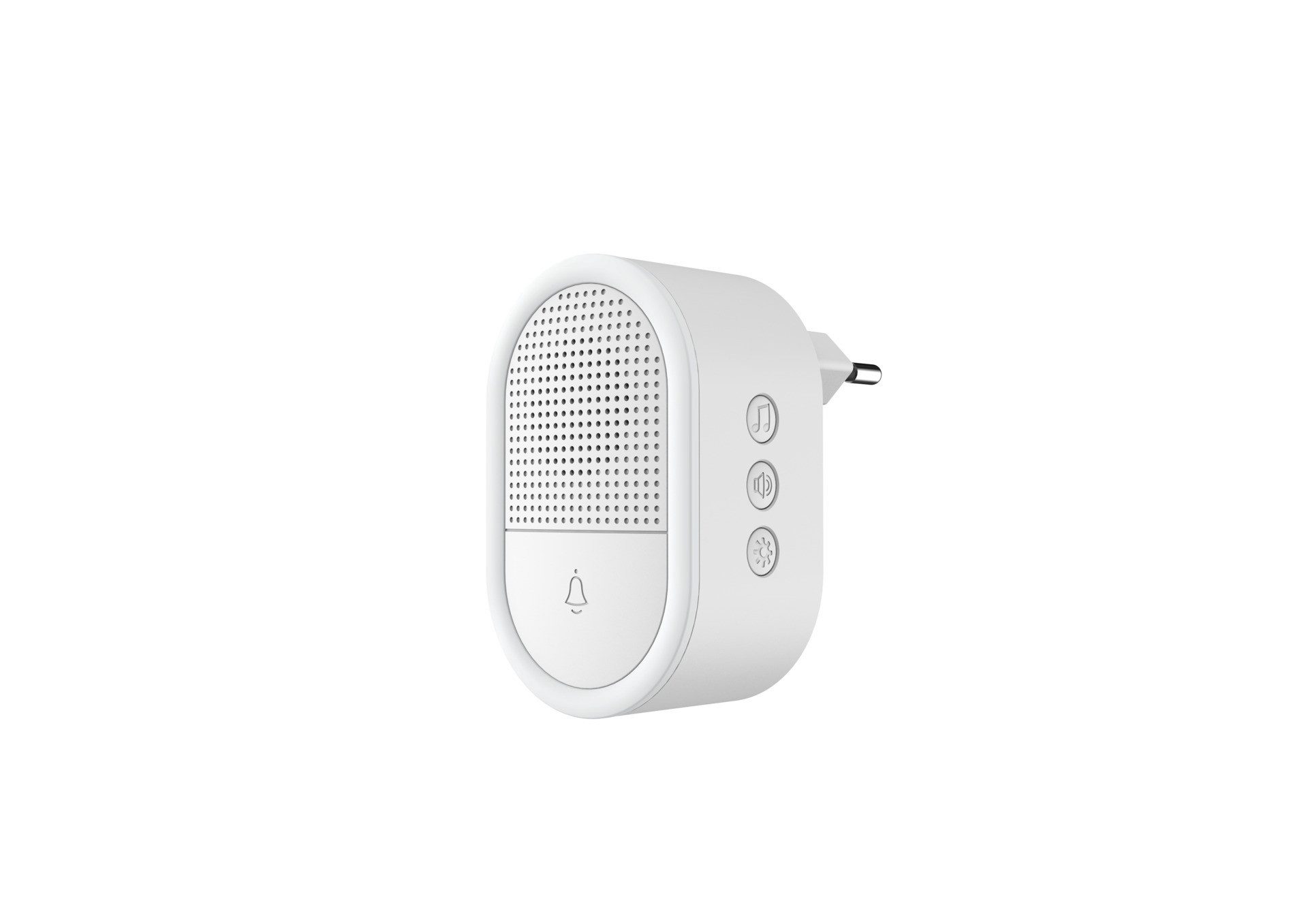 Chime 2 Glocke mit Lichtkranz und Tuya Unterstützung Smart-Home-Zubehör