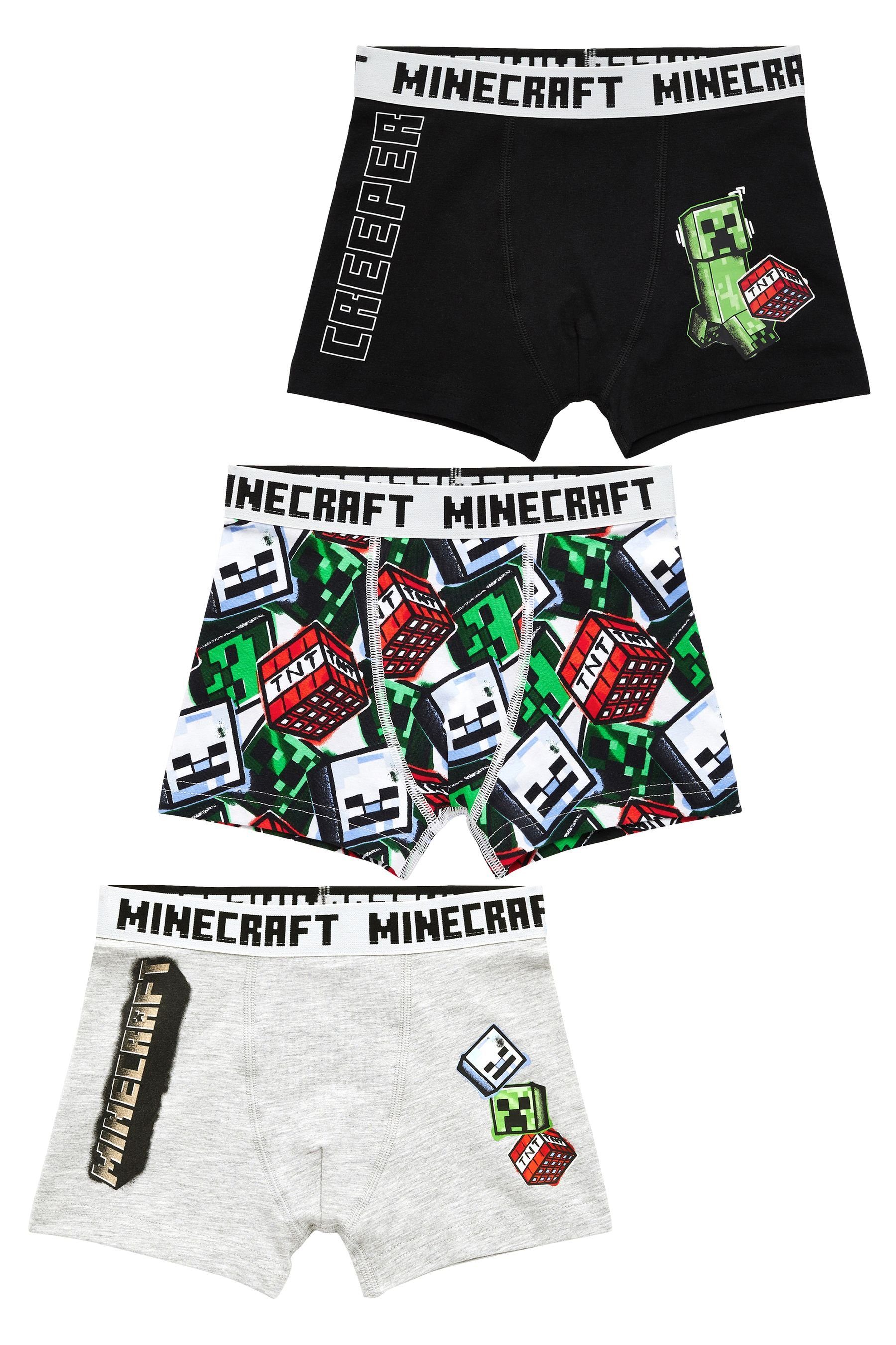 Unterhosen, Trunk Minecraft 3er-Pack (3-St) Next