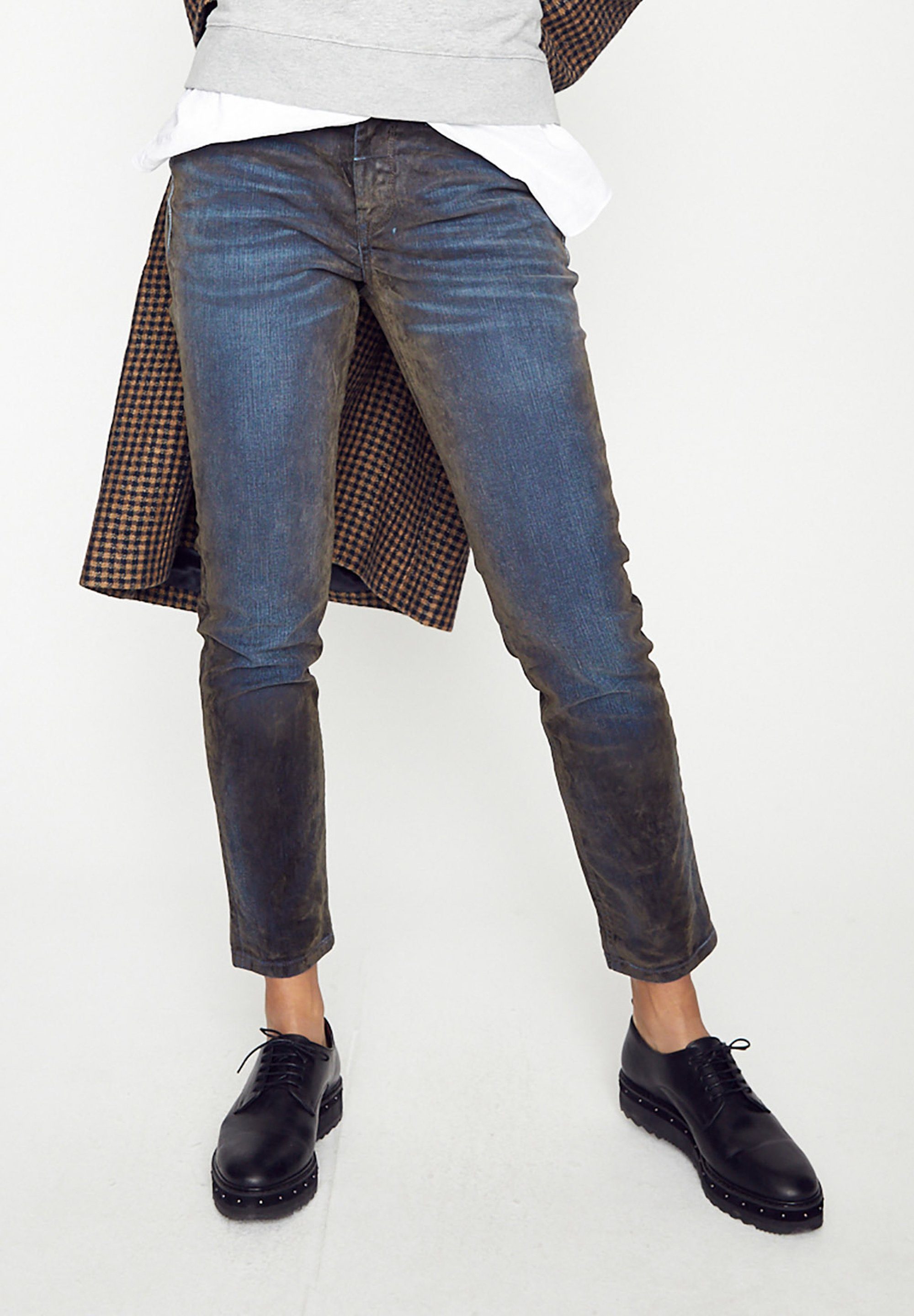 FIVE FELLAS Slim-fit-Jeans GRACIA nachhaltig, Italien, Stretch, magic  shape, Candiani Denim / Made In Italy