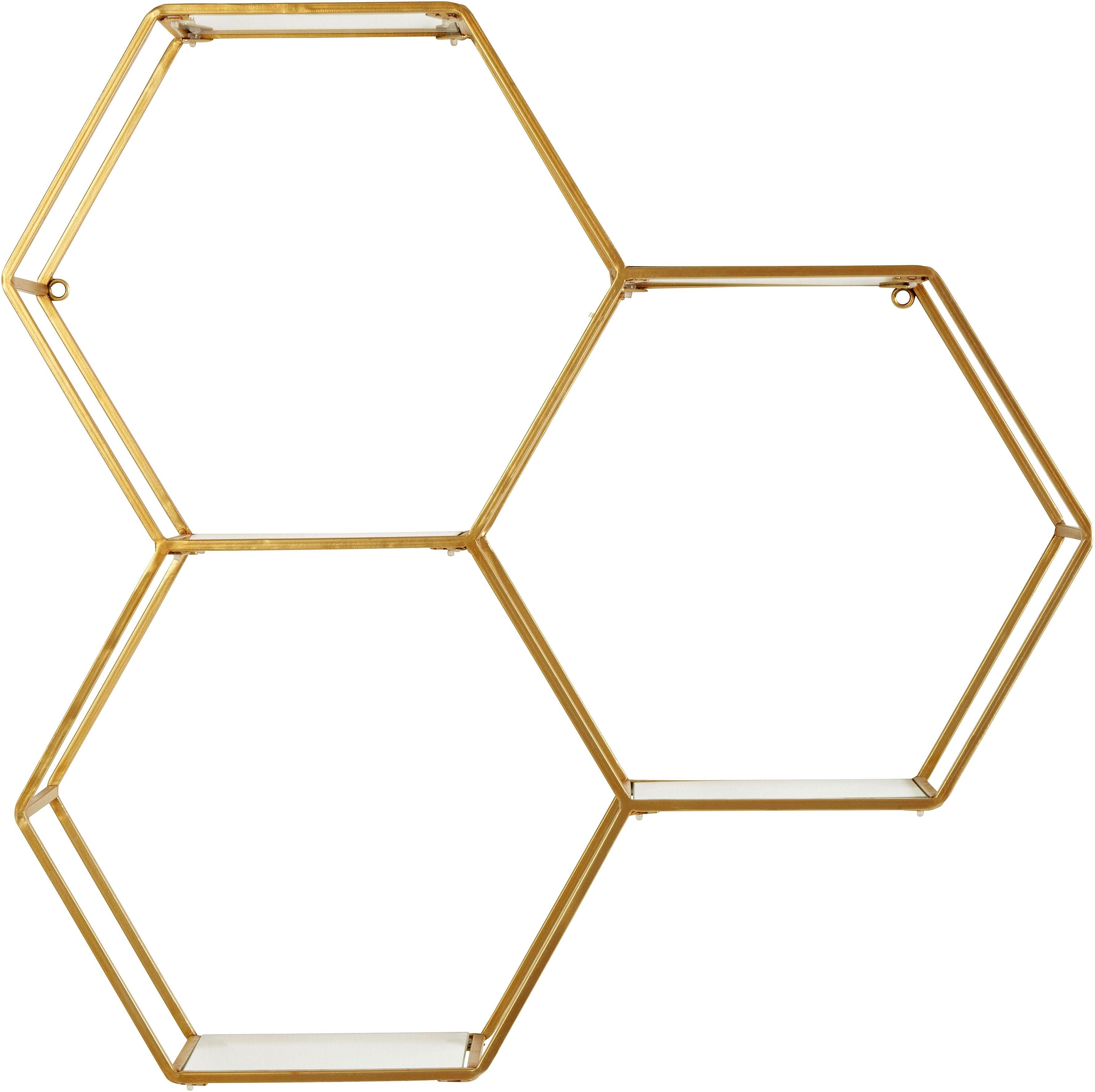 OTTO home Deko-Wandregal Lenia, Elegant, Schwarz