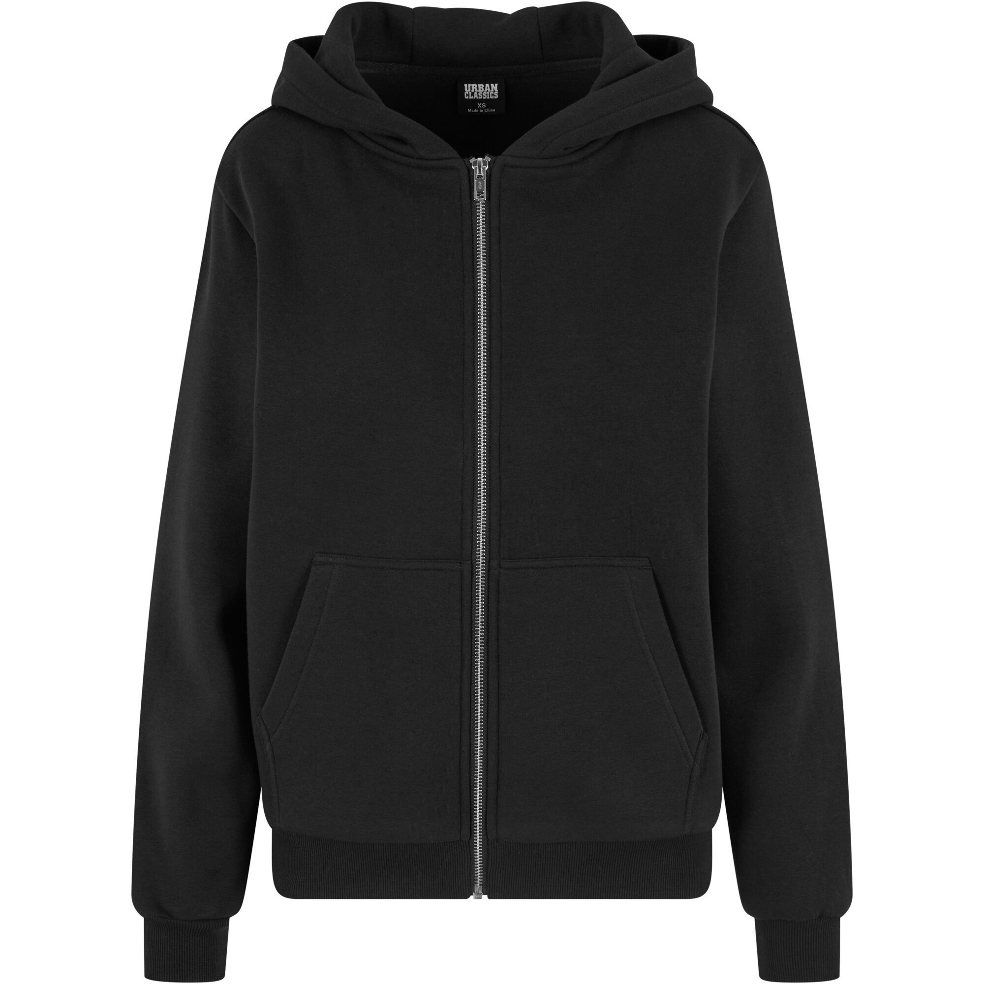 URBAN CLASSICS Kapuzensweatjacke Urban Classics Ladies Fluffy Zip Hoody (Kapuzensweatjacke, Kapuzensweatjacke, Sweatjacke, Zip Hoody)