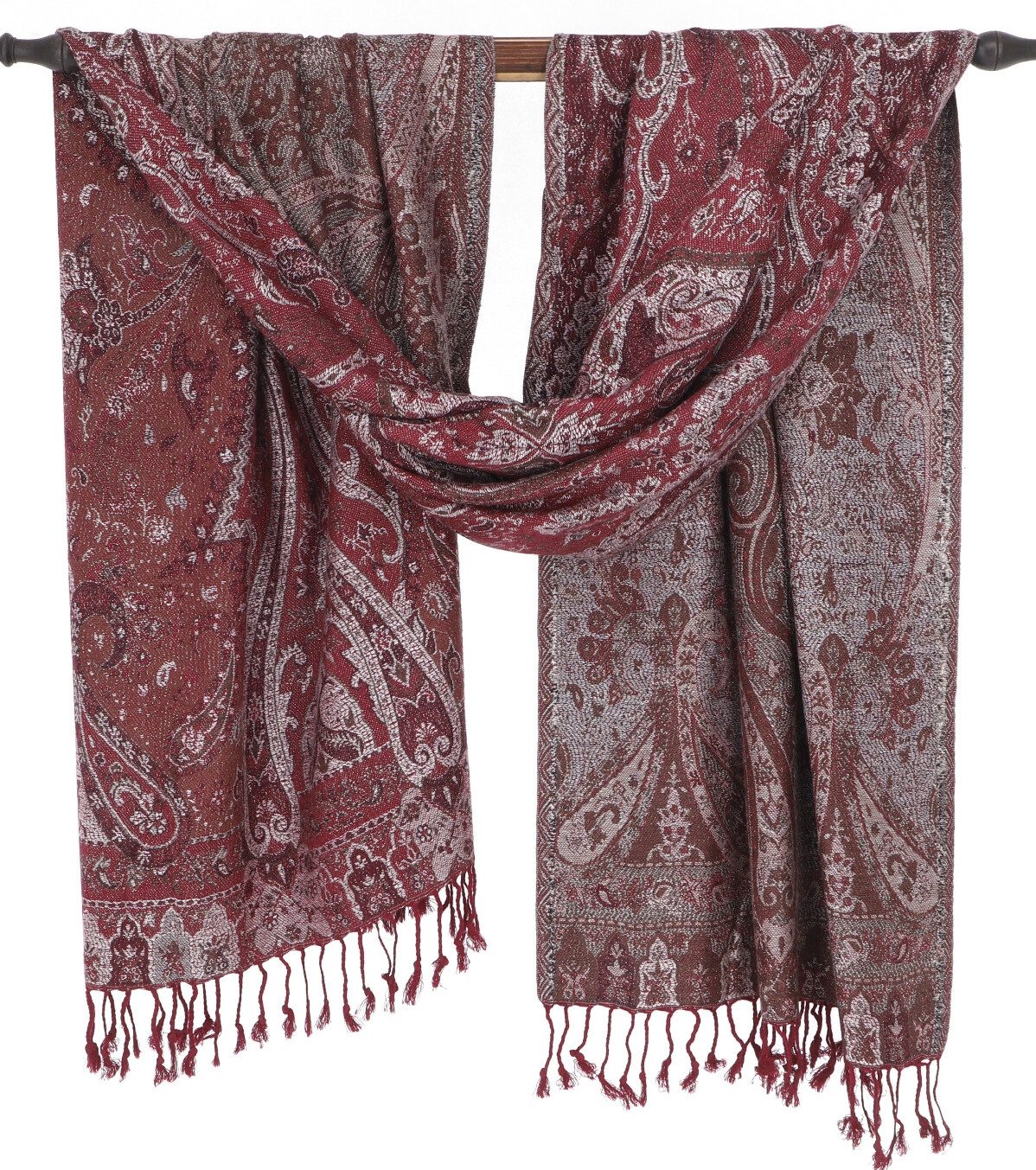 Guru-Shop Halstuch Indischer Schal, Stola mit Paisley Muster,.. günstig online kaufen