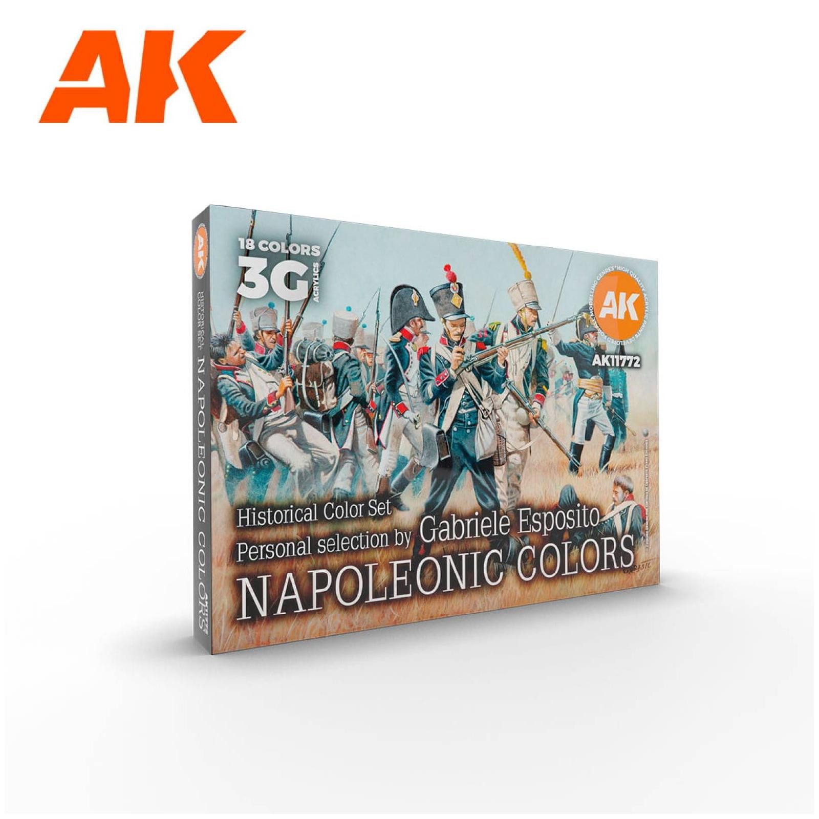Modellbausatz Paint Set: SIGNATURE SET  Napoleonic Colors - Gabriele Esposito (18x1